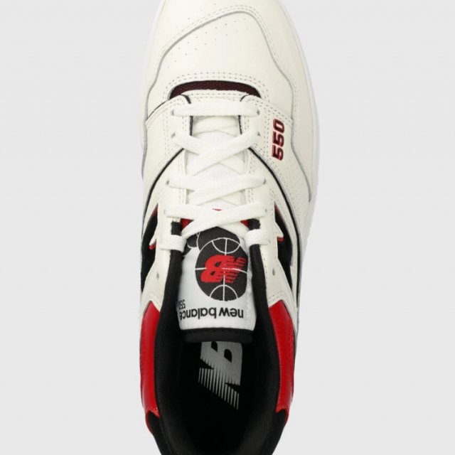 New Balance Men's Red Sporty Sneakers - Image 5