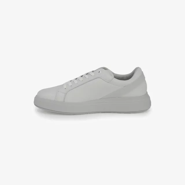 Calvin Klein Men's Grey Leather Sneakers - Image 4