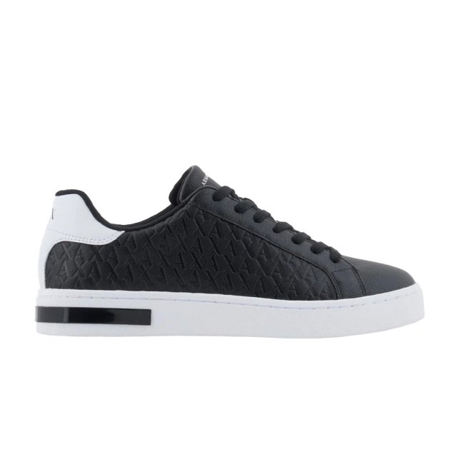 Armani Exchange Men's Black Sneakers - Image 3