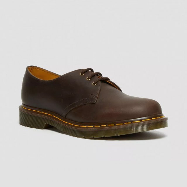 Dr. Martens Men’s Brown Leather Slip-On Shoes - Image 4