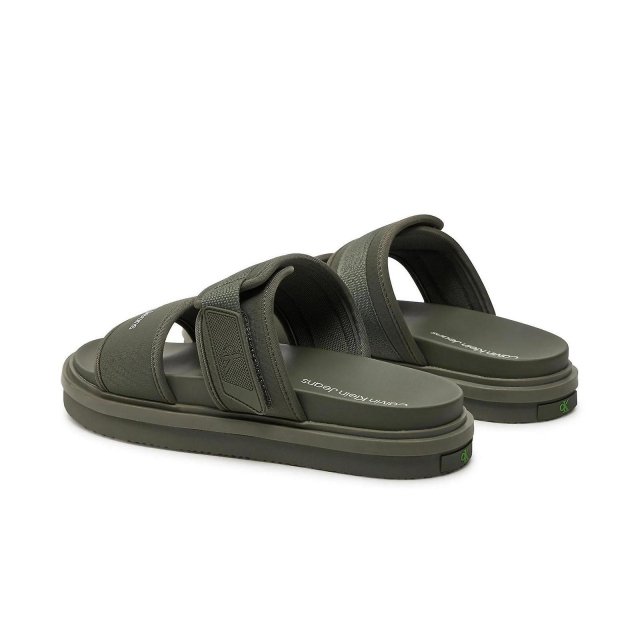 Calvin Klein Jeans Men's Green Sandals - Image 3