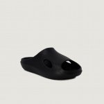 Antony Morato Men’s Black Rubber Sole Slippers for Spring/Summer