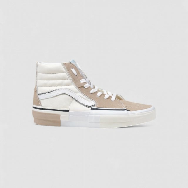 Vans Men’s Beige Leather Shoes - Image 3