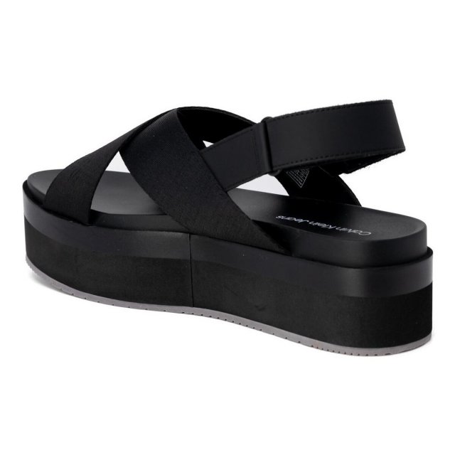 Calvin Klein Jeans Women's Black Sandals - Image 6