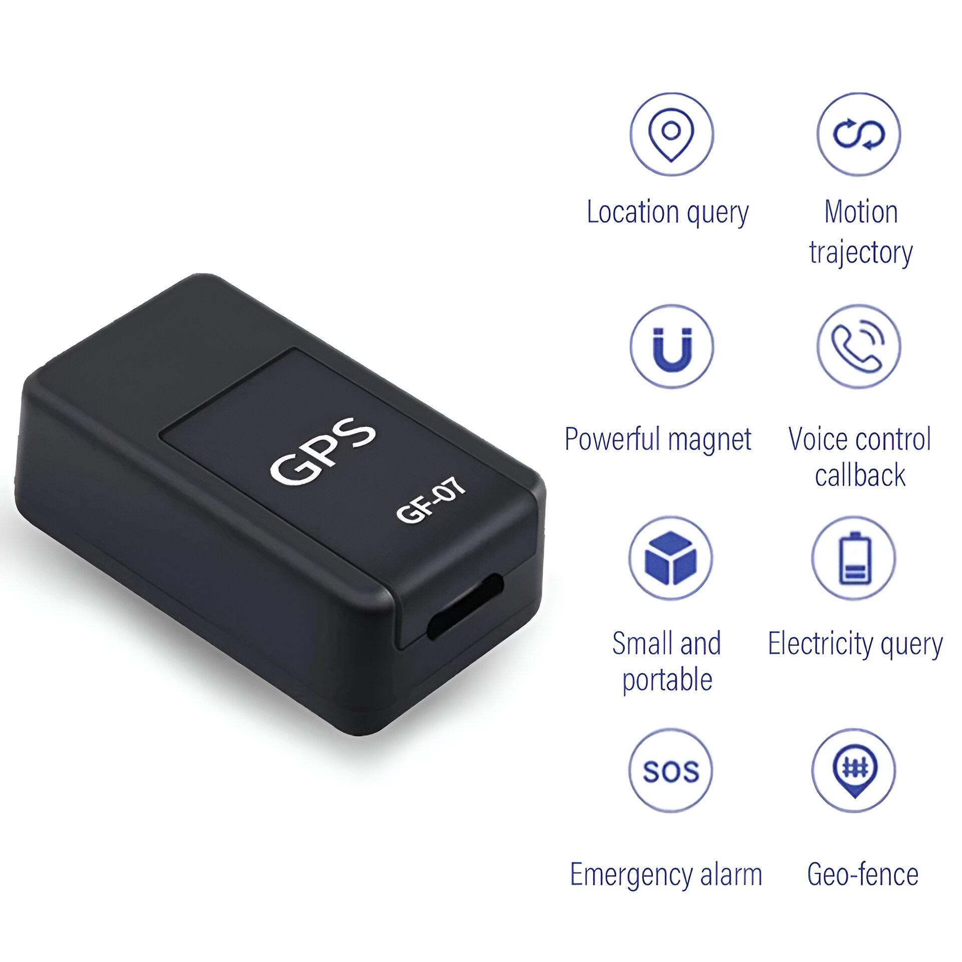 Mini Magnetic GPS Tracker with Precise Positioning and Anti-Theft Features - Image 3