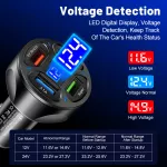 4-Port 66W Fast Charging Car USB Charger Adapter – QC3.0 Compatible for iPhone, Samsung, Huawei, Xiaomi 6 835d23c7bccbbd6d3a56267d4e652867.jpg