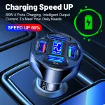 4-Port 66W Fast Charging Car USB Charger Adapter – QC3.0 Compatible for iPhone, Samsung, Huawei, Xiaomi 4 a965342d390766f3b795d54e2b542357.jpg