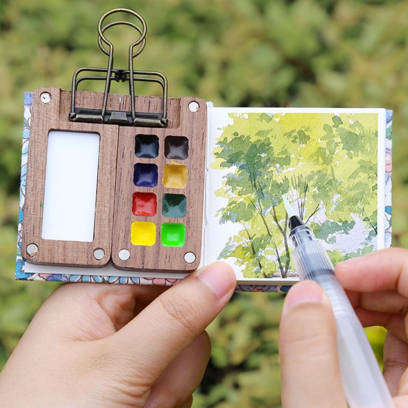 Portable Travel Watercolor Set