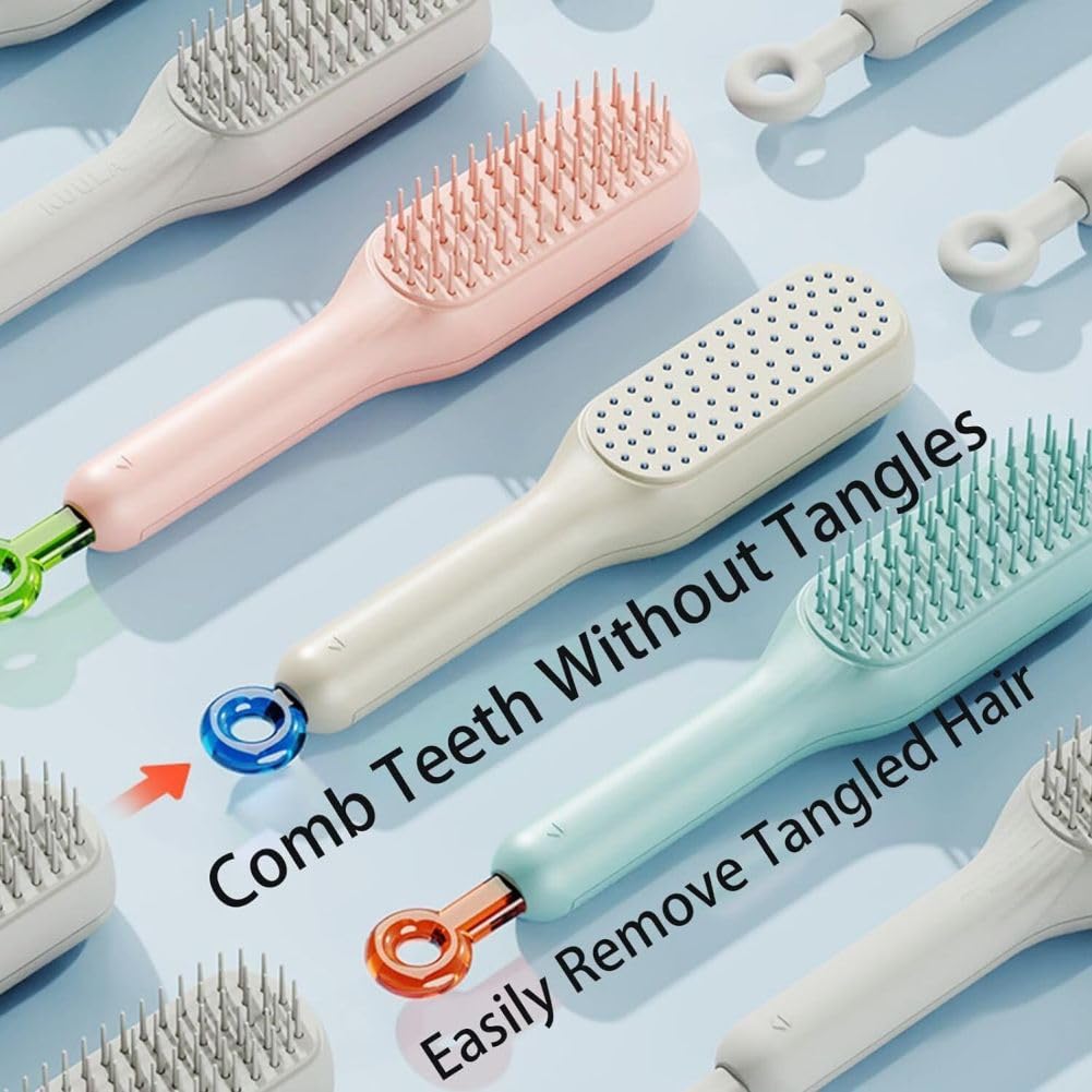 Massage Comb with Self-Cleaning - Image 2