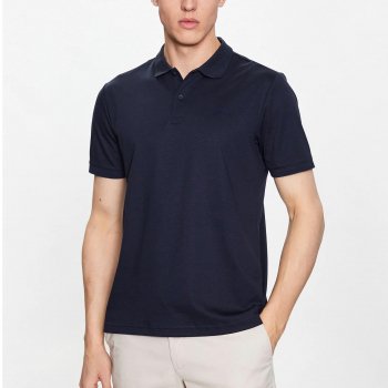 Calvin Klein Men's Plain Blue Polo Shirt