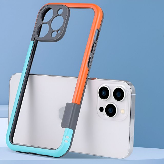 Colorful Soft Silicone Bumper Frame for Apple iPhone
