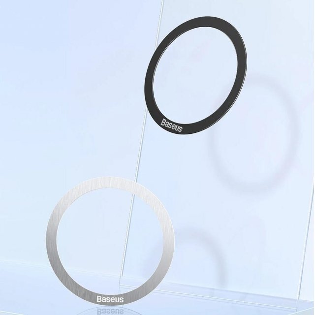 Magnetic Metal Ring Sticker for iPhone 16 15 14 Pro Max Wireless Charging