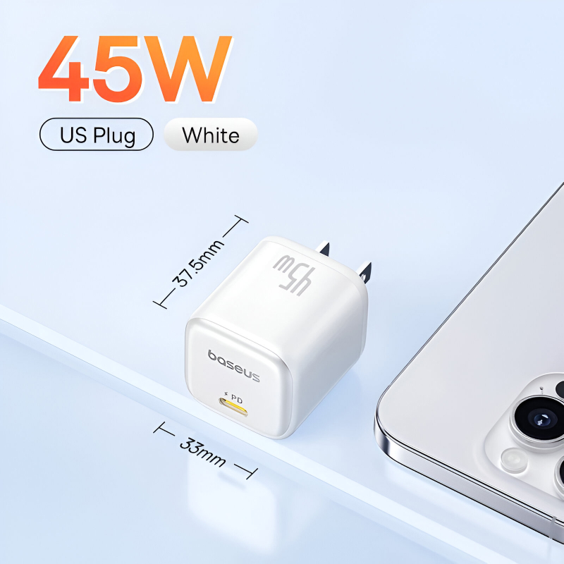 White / US Plug