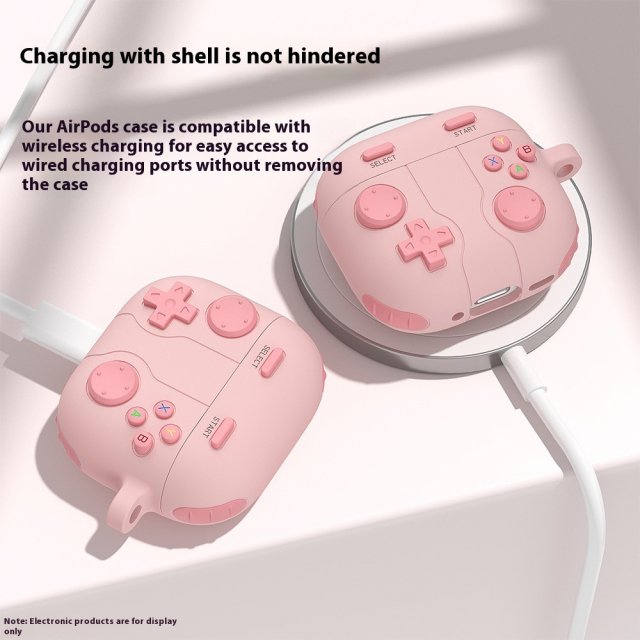 3D Game Silicone Protective Case for Apple AirPods 4