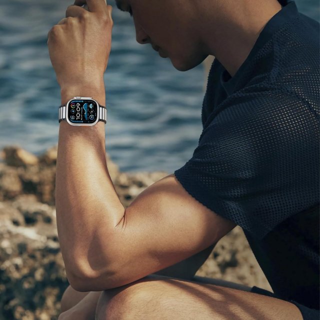 Sport Silicone Straps for Apple Watch Ultra 2, SE, Series 10, 9, 8 - 49mm/45mm