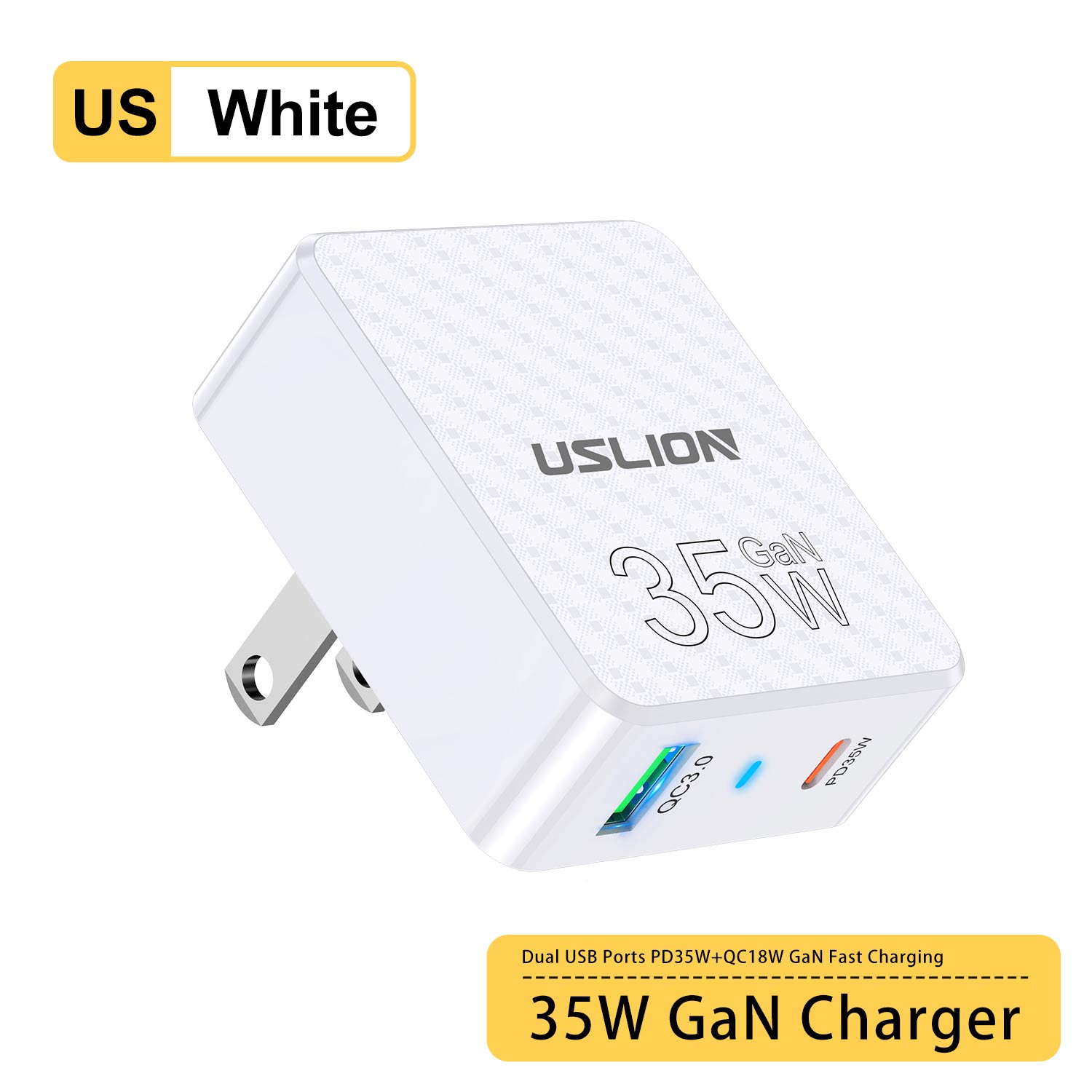 US Plug White
