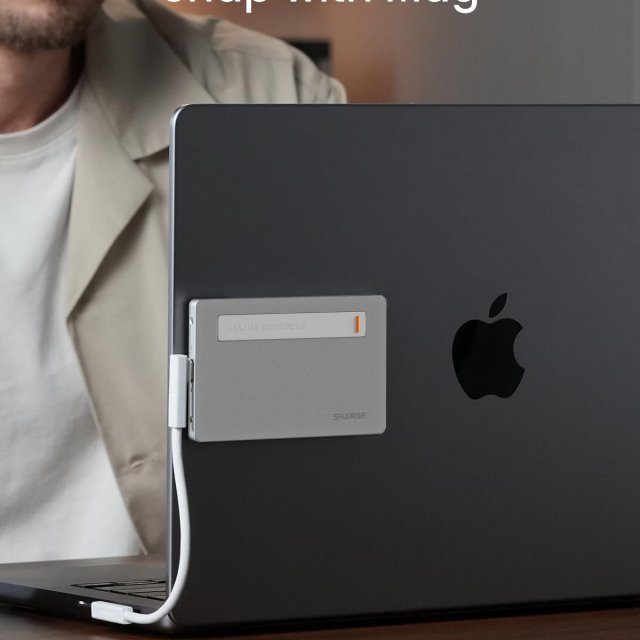 Ultra-Slim M.2 NVMe SSD Enclosure - 10Gbps USB-C for Apple Devices