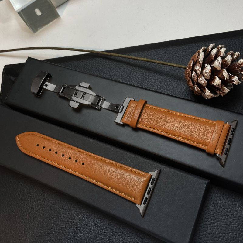 Black button brown