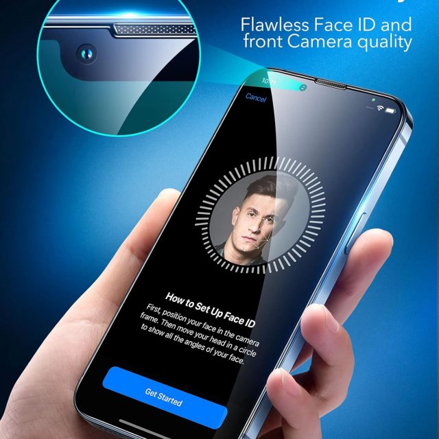 HD Tempered Glass Screen Protector for iPhone 16 and 15 Pro Max