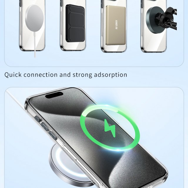 360° Rotation Magnetic Case for iPhone 16 Pro Max with Camera Protection