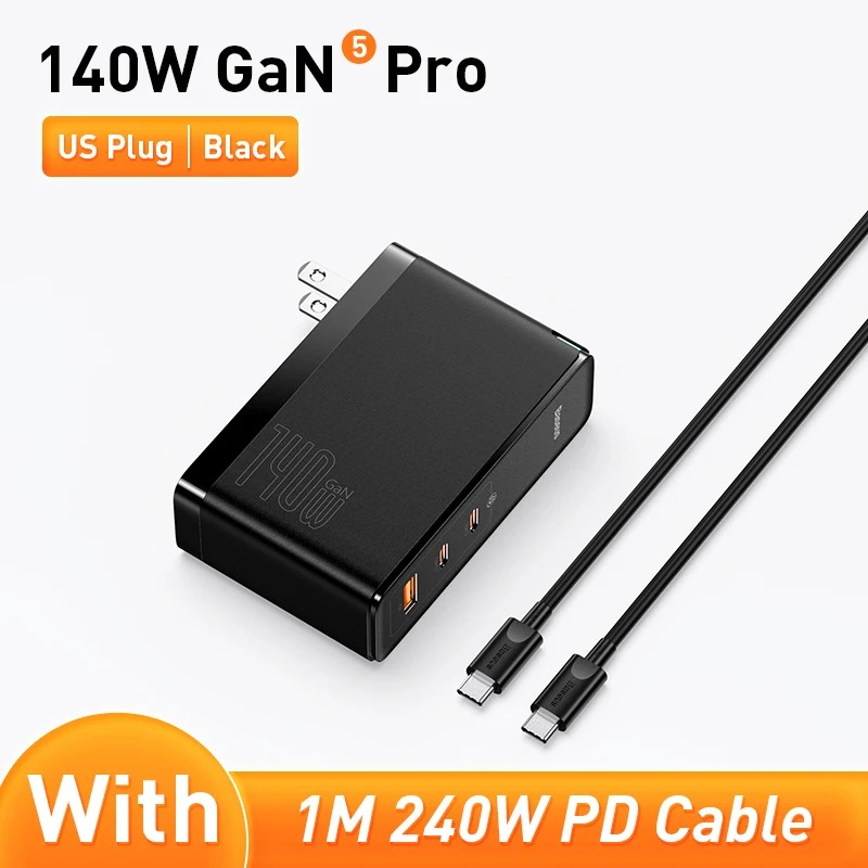 140W GaN US Plug