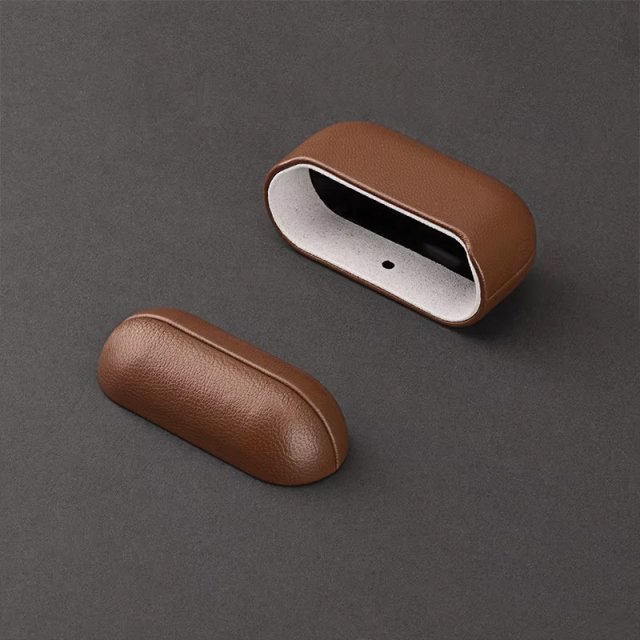 Luxury Genuine Leather Case for Apple AirPods Pro 2nd Gen