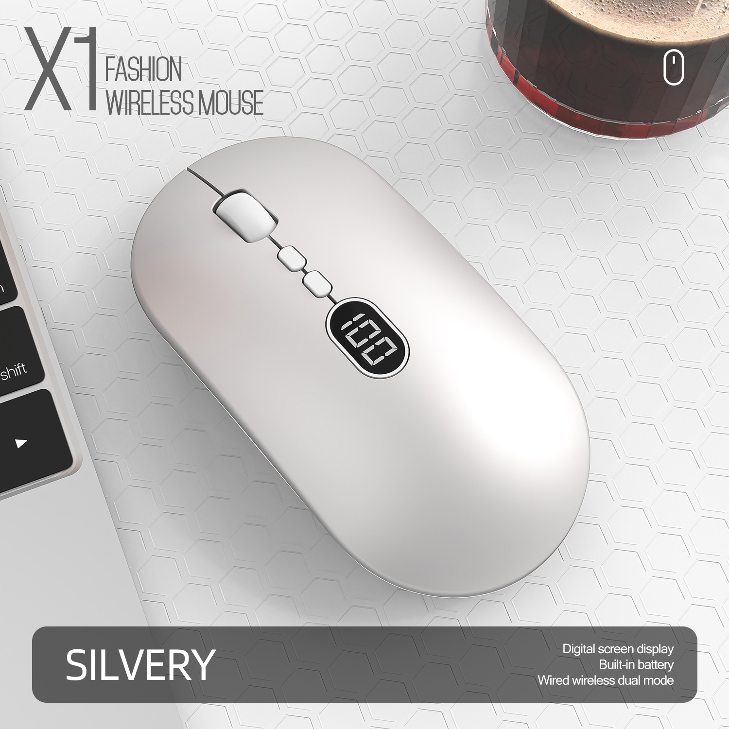 Silvery