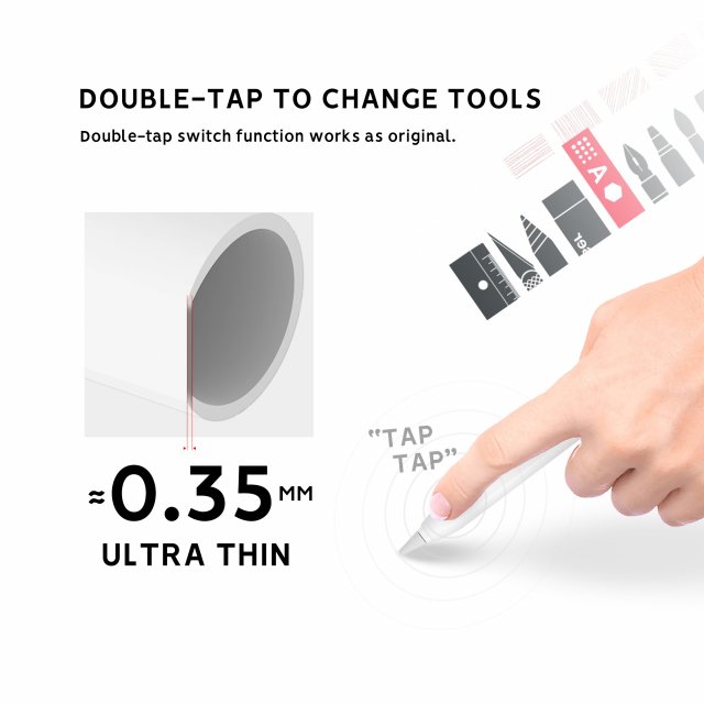 Soft Silicone Sleeve for Apple Pencil