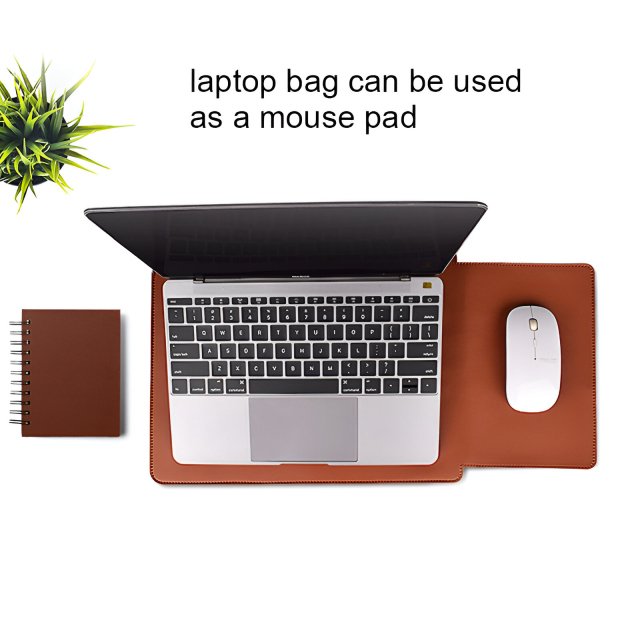 PU Leather Laptop Sleeve for Apple MacBook Pro & Air