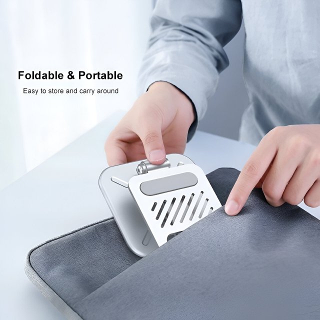 Adjustable Aluminum Phone & Tablet Holder for Apple Devices