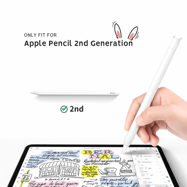 Soft Silicone Sleeve for Apple Pencil