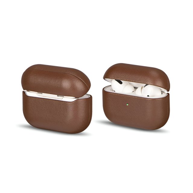 Luxury Genuine Leather Case for Apple AirPods Pro 2nd Gen