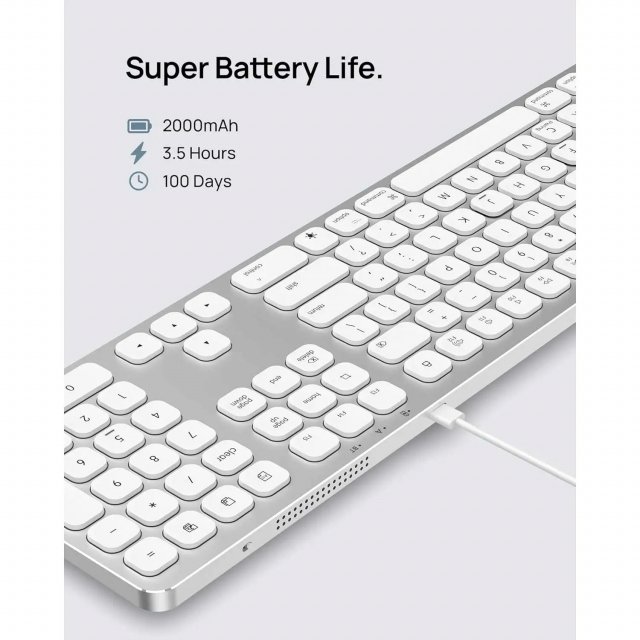 Wireless Bluetooth Keyboard for Apple Devices