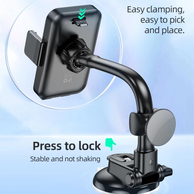 Universal Car Phone Holder for iPhone & 4.7-7 Inch Smartphones