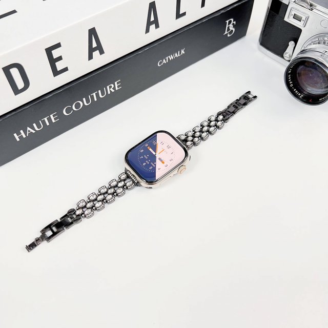 Elegant Slim Diamond Bracelet Band for Apple Watch