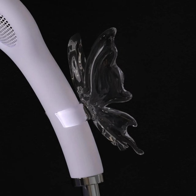 Custom Transparent Butterfly Case for Apple AirPods Max