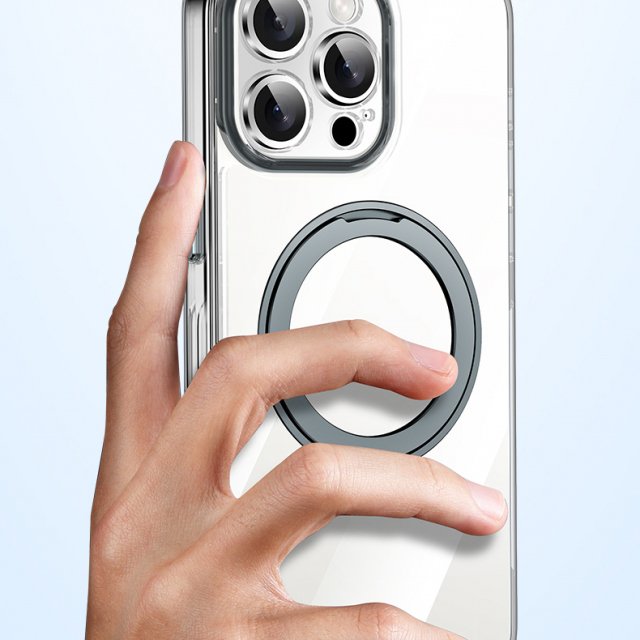 360° Rotation Magnetic Case for iPhone 16 Pro Max with Camera Protection