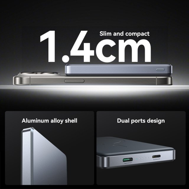 20W Wireless Magnetic Power Bank for iPhone