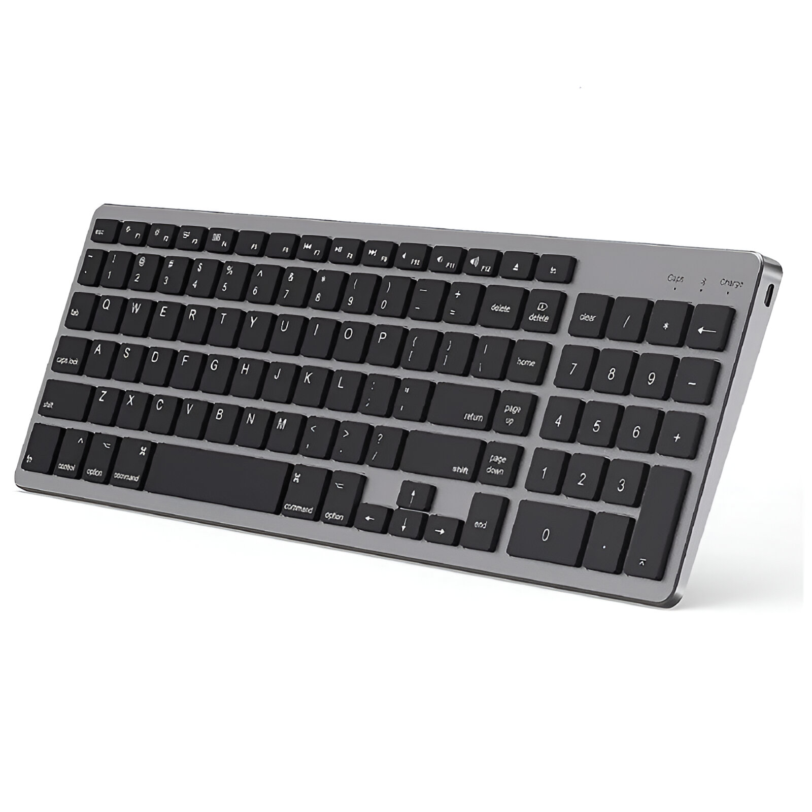 Ultra Slim Bluetooth Wireless Keyboard for Apple MacBook, iPad, and iPhone