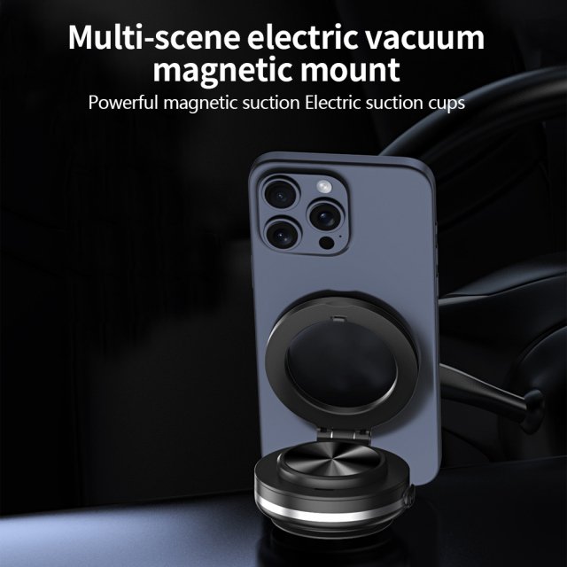 360° Rotating Magnetic Car Phone Holder for iPhone 12-16 Pro Max
