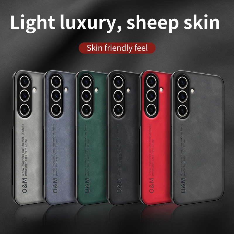 Luxury Magnetic Leather Case for Samsung Galaxy S24, S23 Plus, S24 Ultra 5G - Image 7