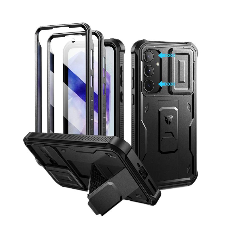 Samsung Galaxy A55 Case 6.6" Rugged Cover with Camera Protection & Kickstand - Image 7