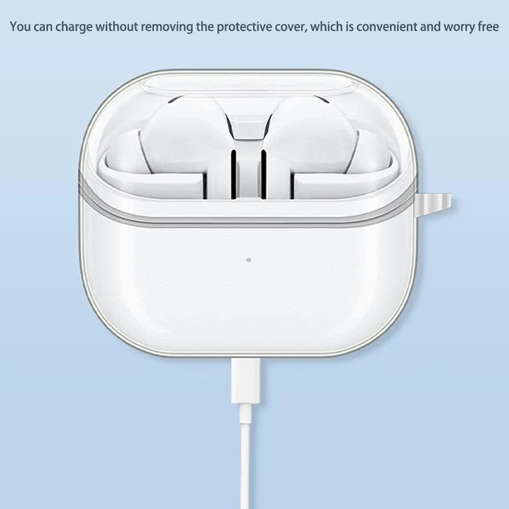 Transparent Silicone Earphone Case for Samsung Galaxy Buds 3 Pro - Image 4
