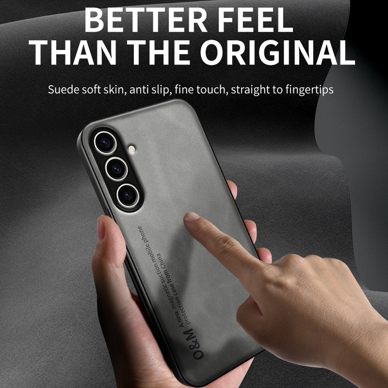 Luxury Magnetic Leather Case for Samsung Galaxy S24, S23 Plus, S24 Ultra 5G - Image 6