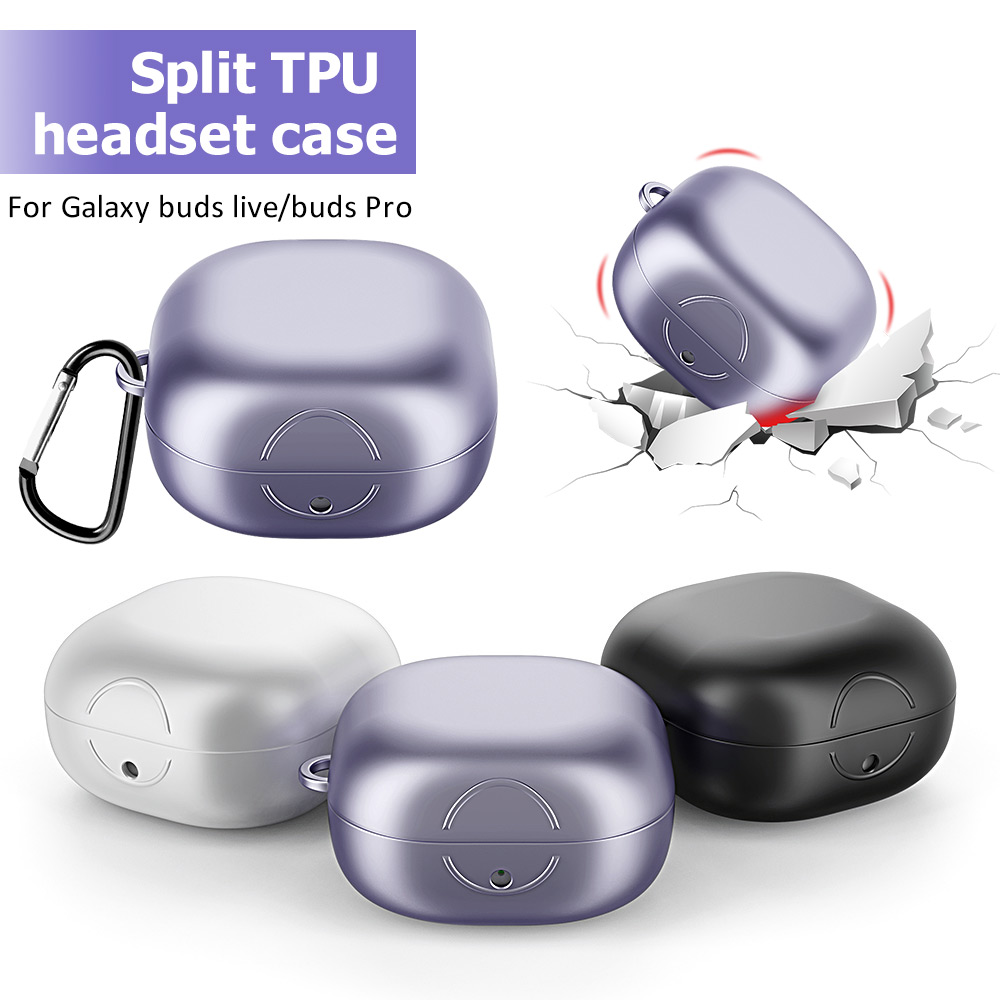 Luxury TPU Earphone Case for Samsung Galaxy Buds 2 Pro - Durable Split Design - Image 7