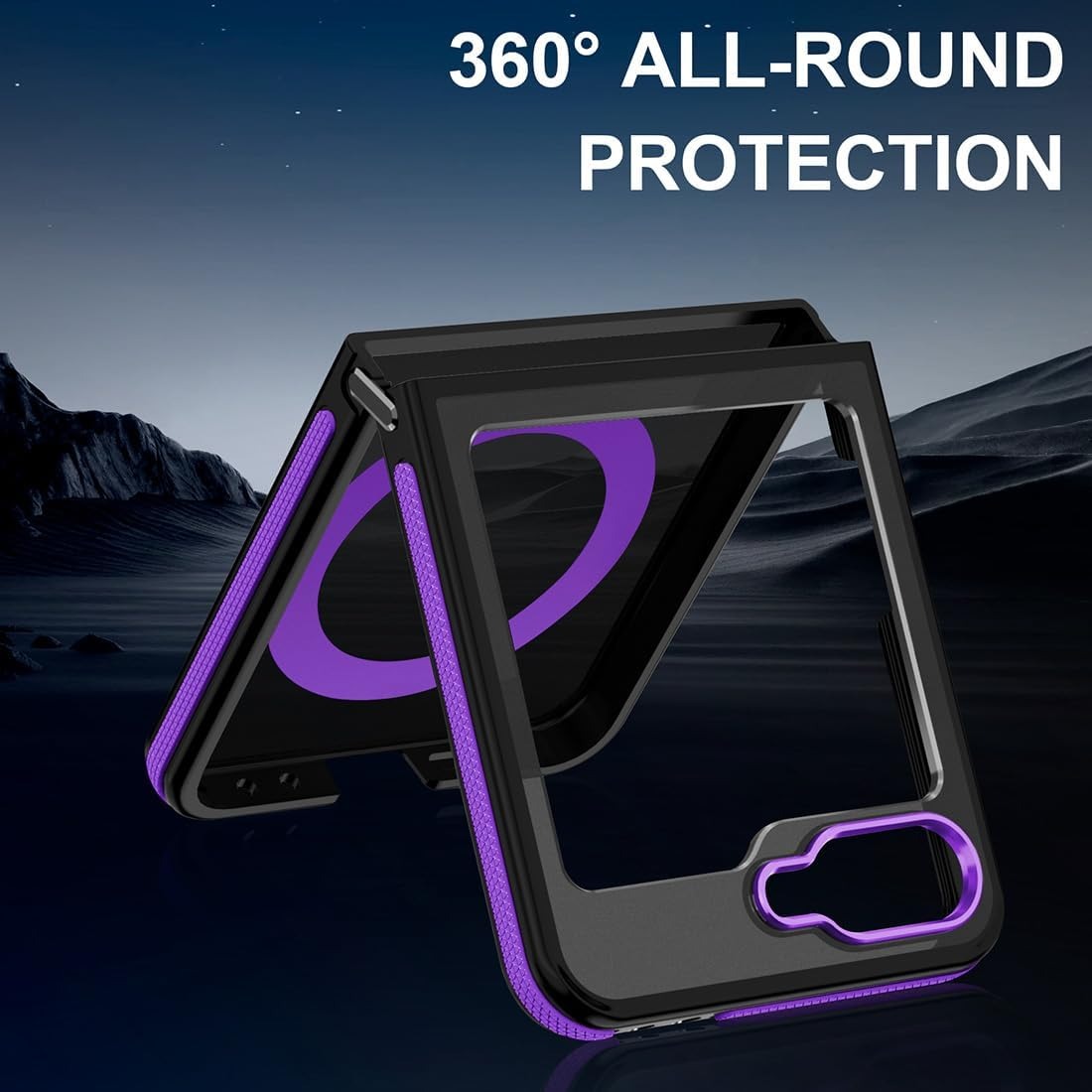 Luxury Magnetic Shockproof Case for Samsung Z Flip - Image 4