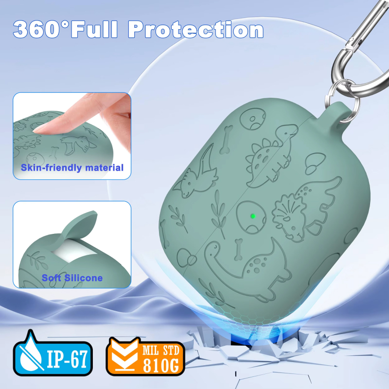 Creative Cartoon Silicone Case for Samsung Galaxy Buds - Image 4