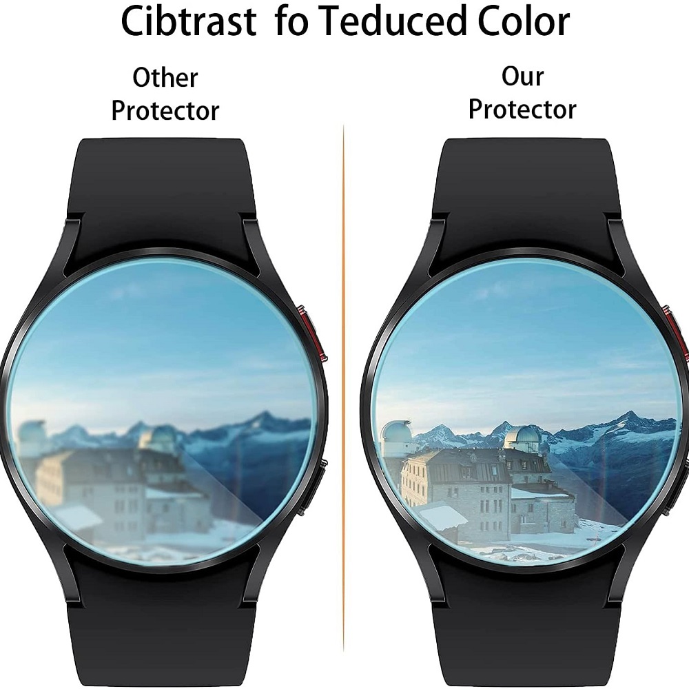 Tempered Glass Screen Protector for Samsung Galaxy Watch 4/5/6/7 - HD Clear Film - Image 5
