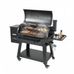 Portable Charcoal and Propane BBQ Grill with Cover and Cart – Heavy Duty Outdoor Cooking