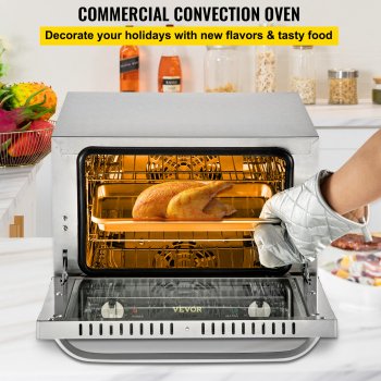 Alternative view of Electric Convection Oven, 21L/47L/66L, Countertop 3-4 Layer Baking Machine